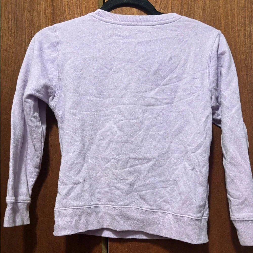 Girl's Disney Stitch & Angle Crewneck